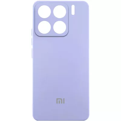 Чохол Silicone Cover Lakshmi Full Camera (AA) with logo для Xiaomi 15 Pro Бузковий / Dasheen