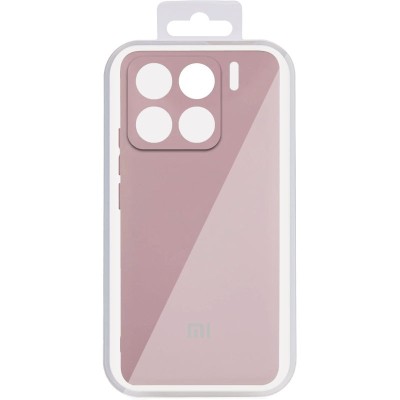 Чохол Silicone Cover Lakshmi Full Camera (AA) with logo для Xiaomi 15 Pro Рожевий / Pink Sand