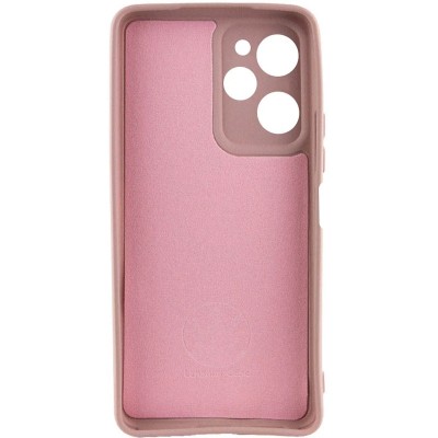 Чохол Silicone Cover Lakshmi Full Camera (AA) with logo для Xiaomi Poco X5 Pro 5G Рожевий / Pink Sand