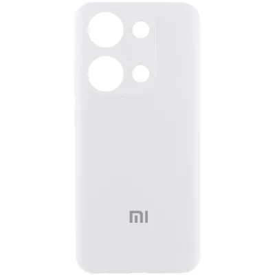 Чохол Silicone Cover Lakshmi Full Camera (AA) with logo для Xiaomi Poco X6 Pro Білий / White