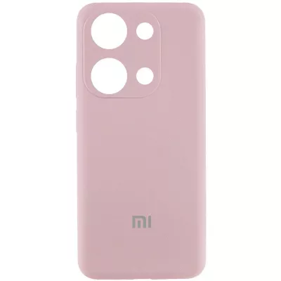 Чохол Silicone Cover Lakshmi Full Camera (AA) with logo для Xiaomi Poco X6 Pro Рожевий / Pink Sand