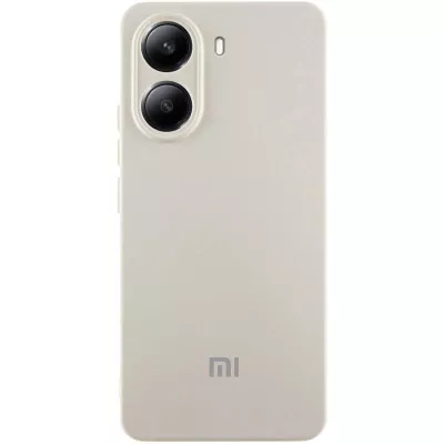Чохол Silicone Cover Lakshmi Full Camera (AA) with logo для Xiaomi Poco X7 Pro Білий / White