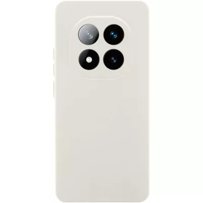 Чохол Silicone Cover Lakshmi Full Camera (AA) with logo для Xiaomi Poco X7 Білий / White