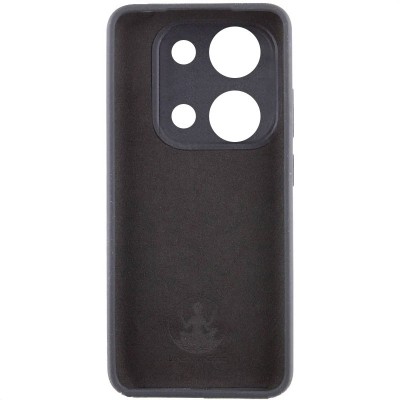 Чохол Silicone Cover Lakshmi Full Camera (AA) with logo для Xiaomi Redmi Note 13 4G Чорний / Black
