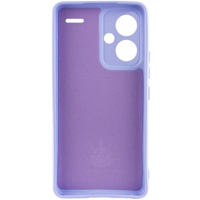 Чохол Silicone Cover Lakshmi Full Camera (AA) with logo для Xiaomi Redmi Note 13 Pro+ Бузковий / Dasheen