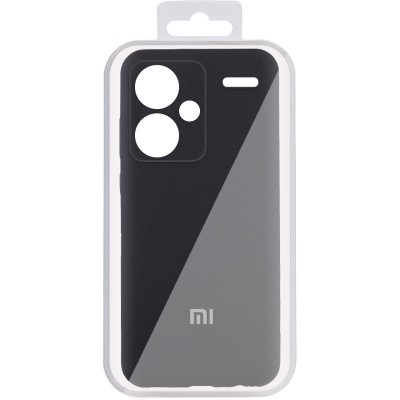 Чохол Silicone Cover Lakshmi Full Camera (AA) with logo для Xiaomi Redmi Note 13 Pro+ Чорний / Black Чохол Silicone Cover Lakshmi Full Camera (AA) with logo для Xiaomi Redmi Note 13 Pro+ Чорний / Black