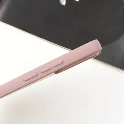 Чохол Silicone Cover Lakshmi Full Camera (AA) with logo для Xiaomi Redmi Note 14 4G (Int. version) Рожевий / Pink Sand