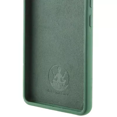 Чохол Silicone Cover Lakshmi Full Camera (AA) with logo для Xiaomi Redmi Note 14 Pro 4G/5G Зелений / Dark green