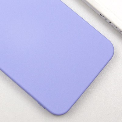 Чохол Silicone Cover Lakshmi Full Camera (AA) with MagFit для Motorola Moto G75 5G Бузковий / Dasheen
