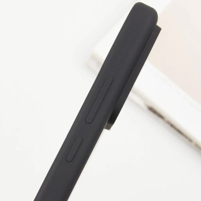 Чохол Silicone Cover Lakshmi Full Camera (AA) with MagFit для Samsung Galaxy S23 FE Чорний / Black