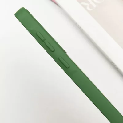 Чохол Silicone Cover Lakshmi Full Camera (AA) with MagFit для Samsung Galaxy S23 Ultra Зелений / Dark green