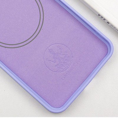 Чохол Silicone Cover Lakshmi Full Camera (AA) with MagFit для Samsung Galaxy S23 Бузковий / Dasheen
