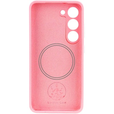 Чохол Silicone Cover Lakshmi Full Camera (AA) with MagFit для Samsung Galaxy S23 Рожевий / Light pink Чохол Silicone Cover Lakshmi Full Camera (AA) with MagFit для Samsung Galaxy S23 Рожевий / Light pink