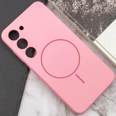 Чохол Silicone Cover Lakshmi Full Camera (AA) with MagFit для Samsung Galaxy S23 Рожевий / Light pink Чохол Silicone Cover Lakshmi Full Camera (AA) with MagFit для Samsung Galaxy S23 Рожевий / Light pink