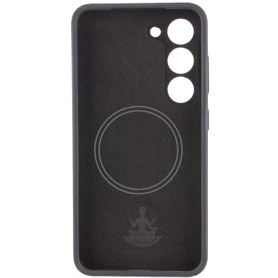 Чохол Silicone Cover Lakshmi Full Camera (AA) with MagFit для Samsung Galaxy S23 Чорний / Black