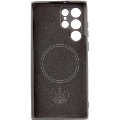 Чохол Silicone Cover Lakshmi Full Camera (AA) with MagFit для Samsung Galaxy S24 Ultra Чорний / Black
