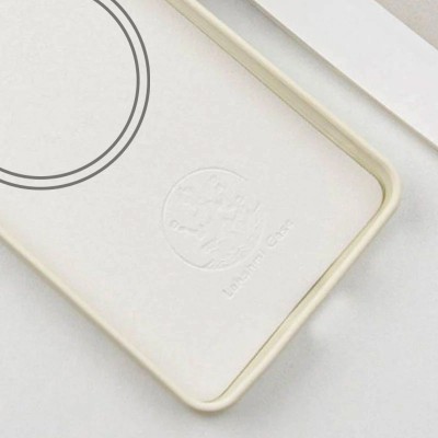 Чохол Silicone Cover Lakshmi Full Camera (AA) with MagFit для Samsung Galaxy S24 Білий / White