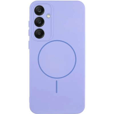 Чохол Silicone Cover Lakshmi Full Camera (AA) with MagFit для Samsung Galaxy S24 Бузковий / Dasheen