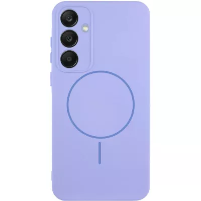 Чохол Silicone Cover Lakshmi Full Camera (AA) with MagFit для Samsung Galaxy S24 Бузковий / Dasheen