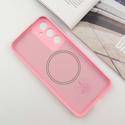 Чохол Silicone Cover Lakshmi Full Camera (AA) with MagFit для Samsung Galaxy S24 Рожевий / Light pink Чохол Silicone Cover Lakshmi Full Camera (AA) with MagFit для Samsung Galaxy S24 Рожевий / Light pink