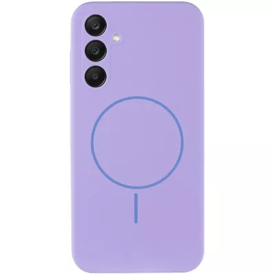 Чохол Silicone Cover Lakshmi Full Camera (AA) with MagFit для Samsung Galaxy S25+ Бузковий / Dasheen