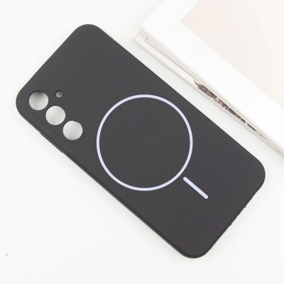 Чохол Silicone Cover Lakshmi Full Camera (AA) with MagFit для Samsung Galaxy S25+ Чорний / Black