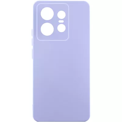 Чохол Silicone Cover Lakshmi Full Camera (AA) для Motorola Edge 50 Pro Бузковий / Dasheen
