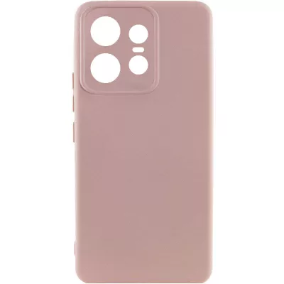 Чохол Silicone Cover Lakshmi Full Camera (AA) для Motorola Edge 50 Pro Рожевий / Pink Sand