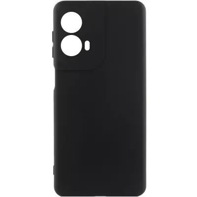 Чохол Silicone Cover Lakshmi Full Camera (AA) для Motorola Moto G85 Чорний / Black
