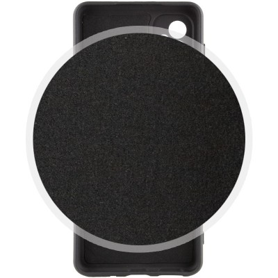 Чохол Silicone Cover Lakshmi Full Camera (AA) для Motorola Moto G85 Чорний / Black