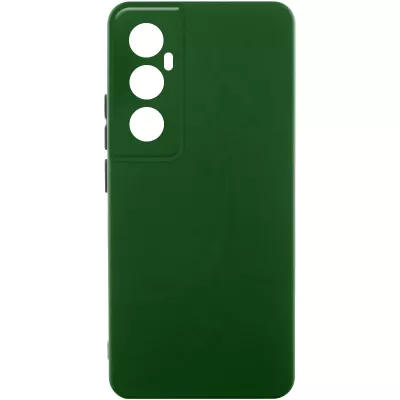 Чохол Silicone Cover Lakshmi Full Camera (AA) для Realme C65 4G Зелений / Dark green
