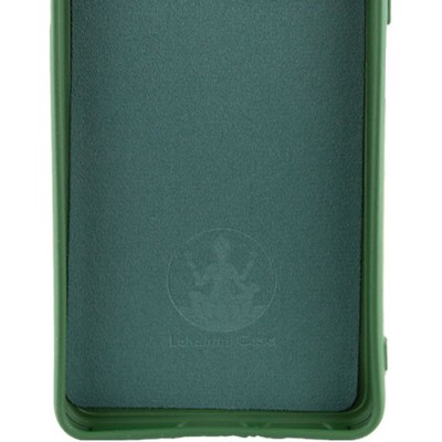 Чохол Silicone Cover Lakshmi Full Camera (AA) для Realme C65 4G Зелений / Dark green