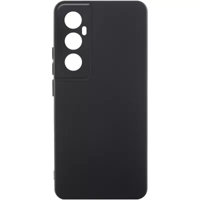 Чохол Silicone Cover Lakshmi Full Camera (AA) для Realme C65 4G Чорний / Black