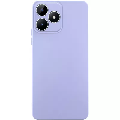 Чохол Silicone Cover Lakshmi Full Camera (AA) для Realme Note 50 5G Бузковий / Dasheen