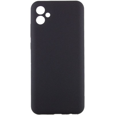Чохол Silicone Cover Lakshmi Full Camera (AA) для Samsung Galaxy A04 Чорний / Black