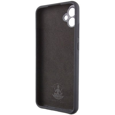Чохол Silicone Cover Lakshmi Full Camera (AA) для Samsung Galaxy A04 Чорний / Black