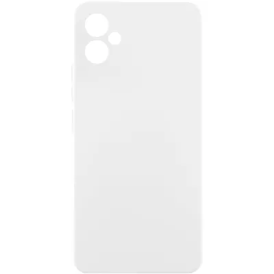 Чохол Silicone Cover Lakshmi Full Camera (AA) для Samsung Galaxy A05 Білий / White