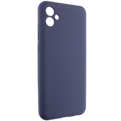 Чохол Silicone Cover Lakshmi Full Camera (AA) для Samsung Galaxy A05 Синій / Midnight Blue