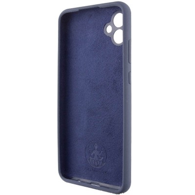Чохол Silicone Cover Lakshmi Full Camera (AA) для Samsung Galaxy A05 Синій / Midnight Blue