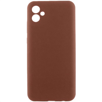 Чохол Silicone Cover Lakshmi Full Camera (AA) для Samsung Galaxy A06 Коричневий / Brown Чохол Silicone Cover Lakshmi Full Camera (AA) для Samsung Galaxy A06 Коричневий / Brown