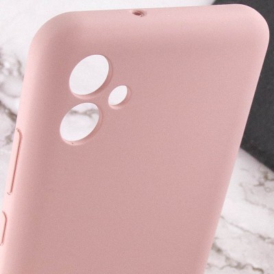 Чохол Silicone Cover Lakshmi Full Camera (AA) для Samsung Galaxy A06 Рожевий / Pink Sand