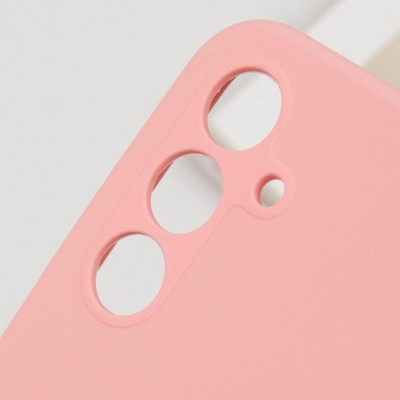 Чохол Silicone Cover Lakshmi Full Camera (AA) для Samsung Galaxy A14 4G/5G Рожевий / Pink