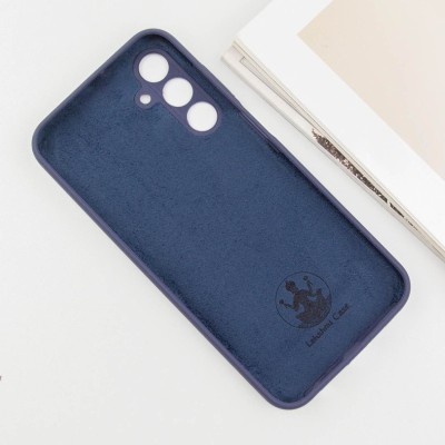 Чохол Silicone Cover Lakshmi Full Camera (AA) для Samsung Galaxy A15 4G/5G / M15 5G Синій / Midnight Blue