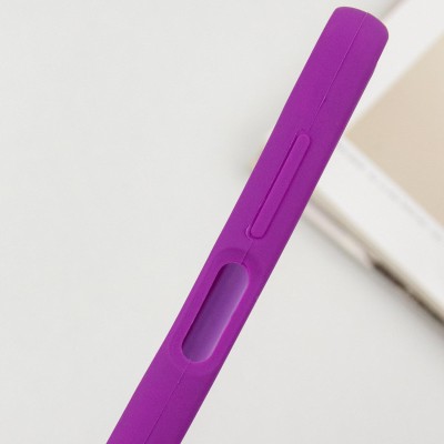 Чохол Silicone Cover Lakshmi Full Camera (AA) для Samsung Galaxy A15 4G/5G / M15 5G Фіолетовий / Purple