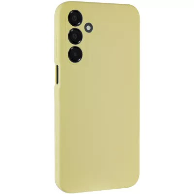 Чохол Silicone Cover Lakshmi Full Camera (AA) для Samsung Galaxy A16 4G/5G Жовтий / Mellow Yellow