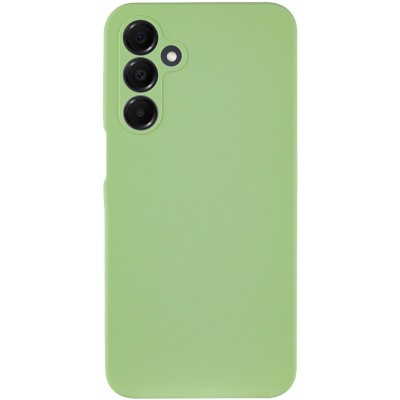 Чохол Silicone Cover Lakshmi Full Camera (AA) для Samsung Galaxy A16 4G/5G Зелений / Pistachio