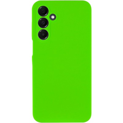 Чохол Silicone Cover Lakshmi Full Camera (AA) для Samsung Galaxy A16 4G/5G Салатовий / Neon green
