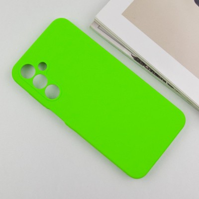 Чохол Silicone Cover Lakshmi Full Camera (AA) для Samsung Galaxy A16 4G/5G Салатовий / Neon green