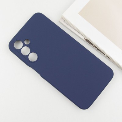 Чохол Silicone Cover Lakshmi Full Camera (AA) для Samsung Galaxy A16 4G/5G Синій / Midnight blue