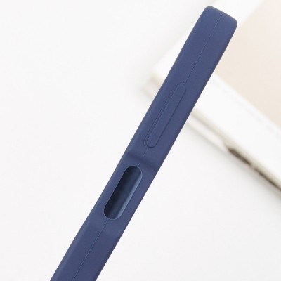 Чохол Silicone Cover Lakshmi Full Camera (AA) для Samsung Galaxy A16 4G/5G Синій / Midnight blue